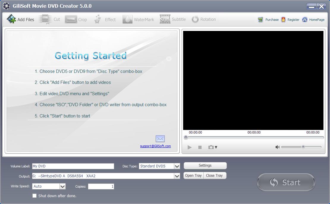 GiliSoft Movie DVD Creator v5.0 Incl Keygen Mdc-shot