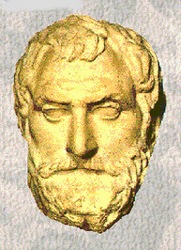 Aleja velikana filozofije Anaxagoras