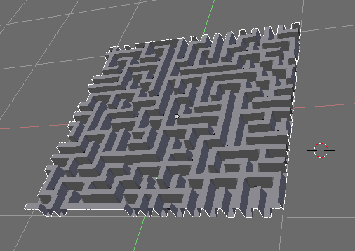 Blender/GIMP - Criando Um Labirinto Fim
