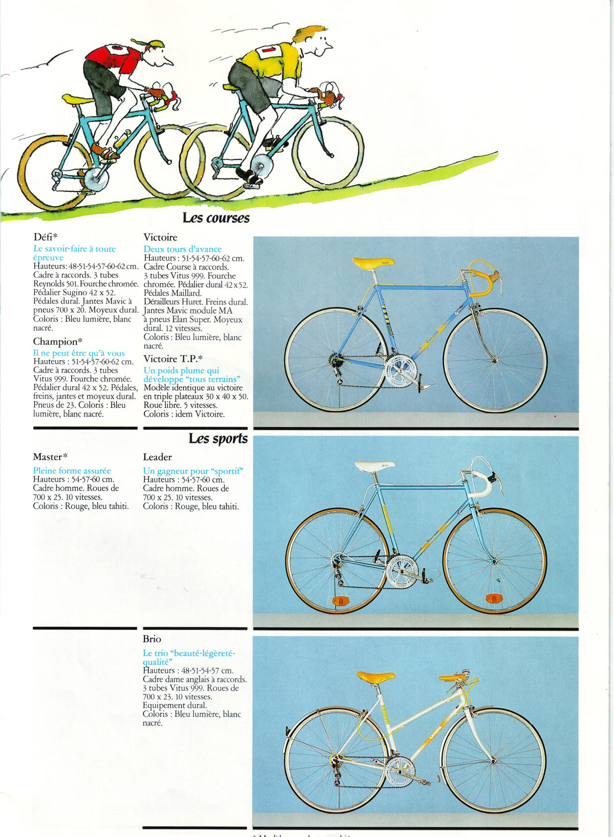 gitane victoire 1987 special eroica 1986French3