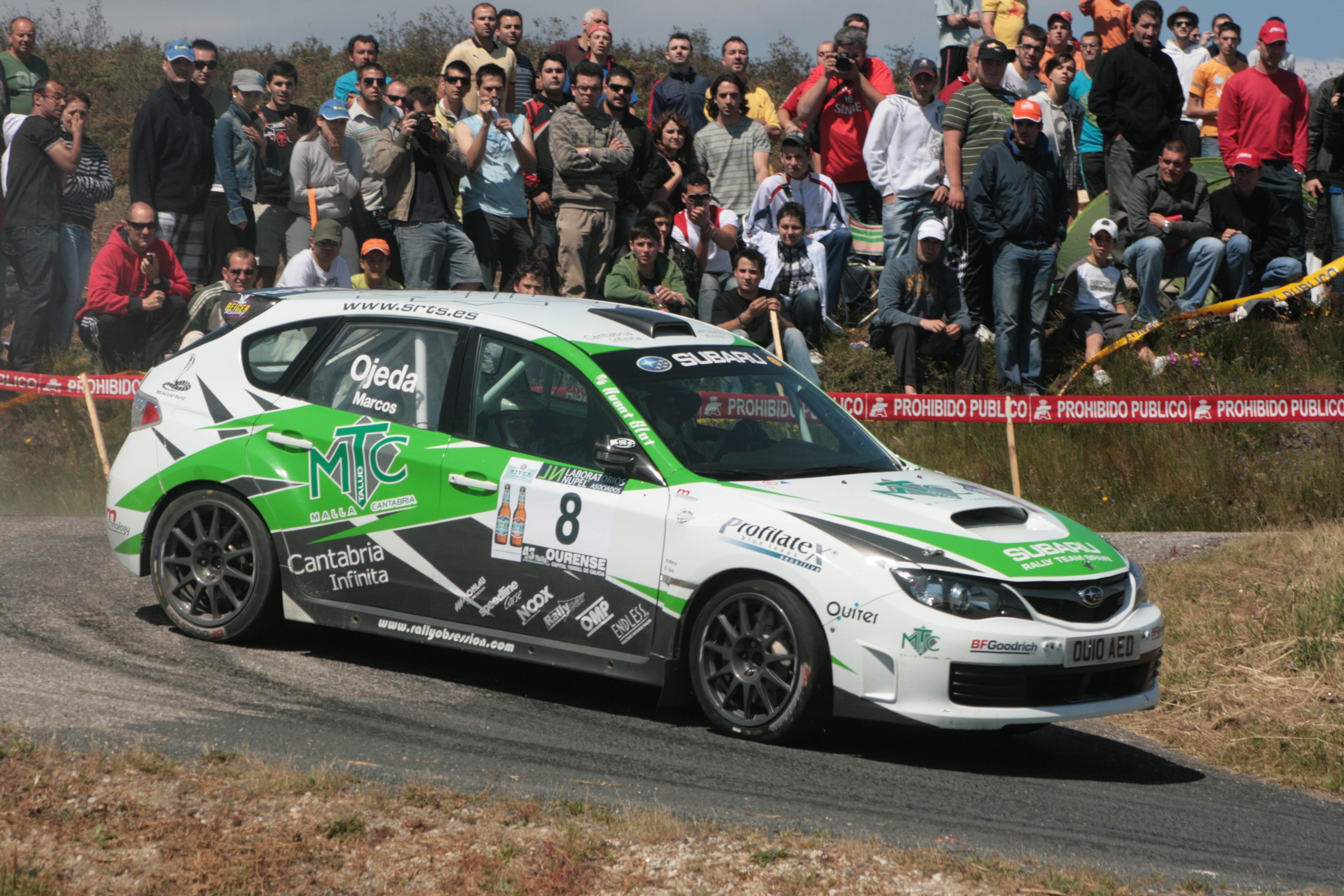 Victoria en grupo N+ para Ojeda-Marcos con el Impreza del Subaru Rally Team Spain 010srts-orense-ojeda