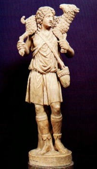 Natività, iconografia Statuetta-buon-pastore