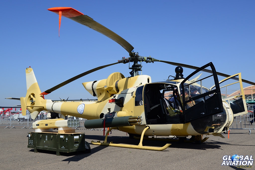 Participation étrangère au Marrakech Air show 2014 Aerotech-SA341