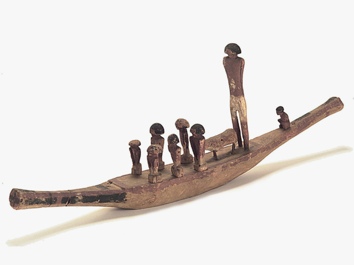 Model of a funerary boat  16029