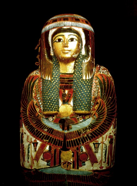 Mummy of cartonnage & coffin of Tentdinebu  1881-2228