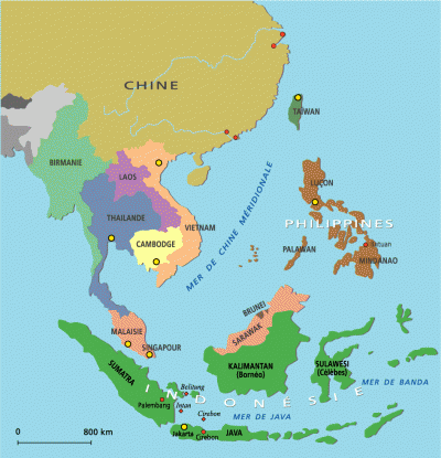 Les tensions en Asie pourraient être le prélude d'une catastrophe globale... Carte-mer-de-Chine-400x415