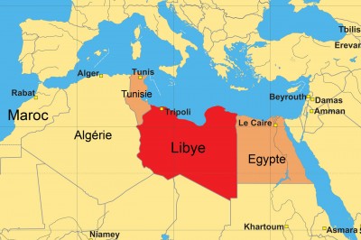 La France prépare des frappes militaires sur le sud de la Libye Libye-carte-400x266