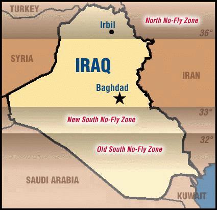 مأزق الاستراتيجية العسكرية العراقية في حربي 1991- 2003  Iraqnfly