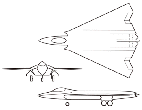 FB-22 Strike Raptor من عالم الخيال الى عالم الواقع Fb-22-line
