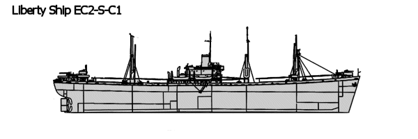 je cherche le plan d'un "Hog Islander" Liberty-line