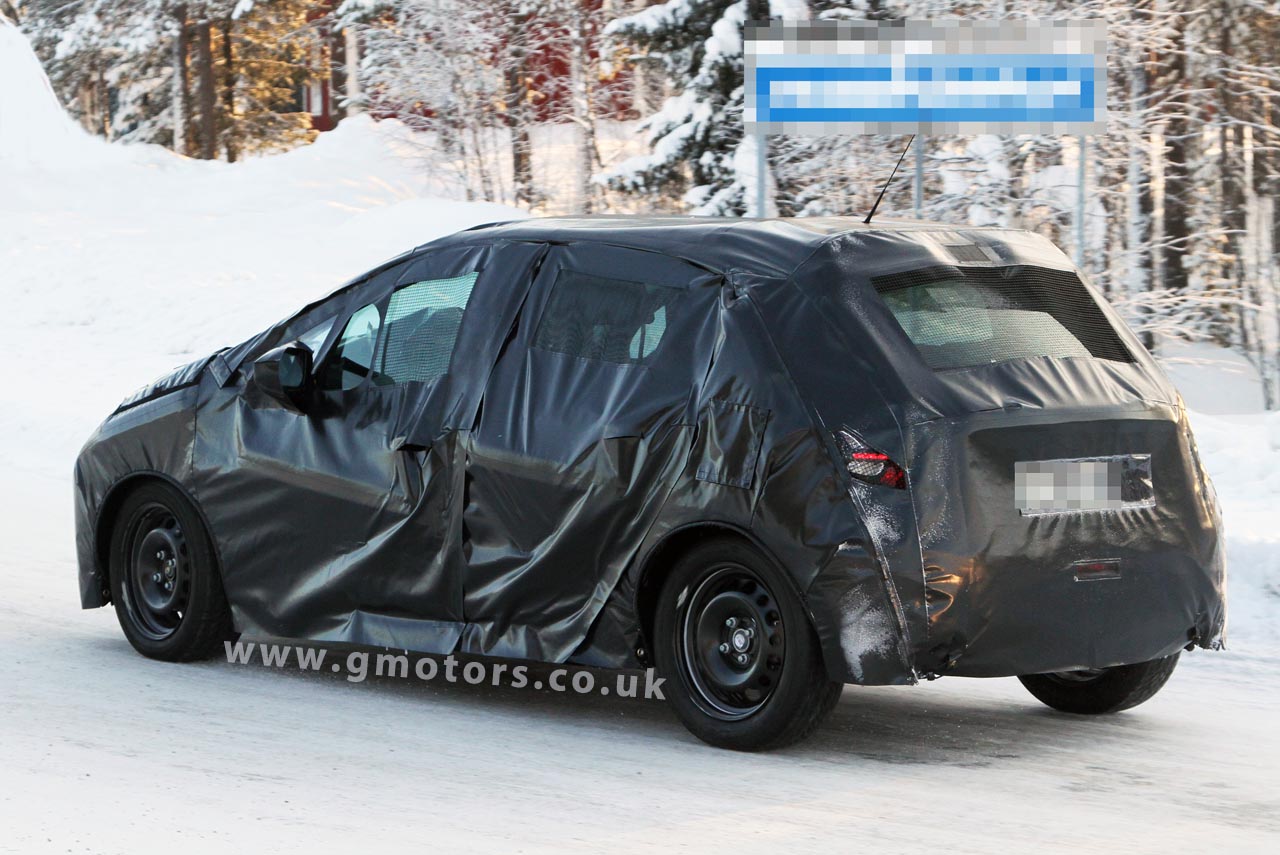 2015 - [Peugeot] 208 restylée Peugeot-208-prototype-rear