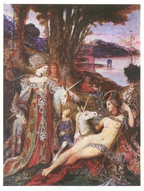 [Peinture] La peinture... Gustave_moreau_jednorozce