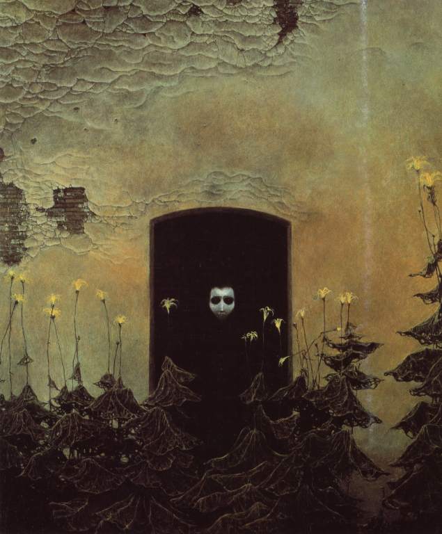 The World After Death.. Zdzislaw_beksinski_1978_2