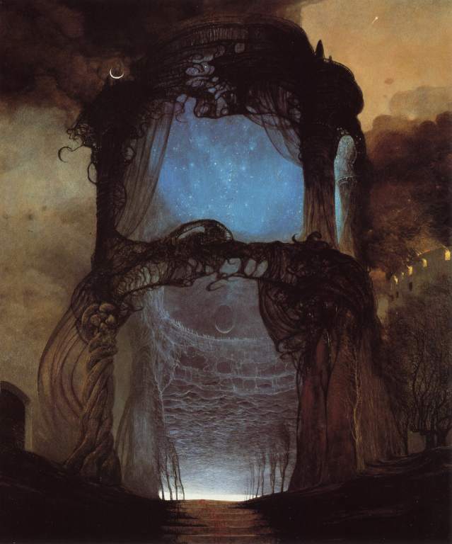 The World After Death.. Zdzislaw_beksinski_1978_4