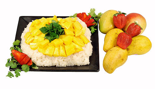 Xôi nếp thịt cua, xôi xoài ♥ MangoStickyRice