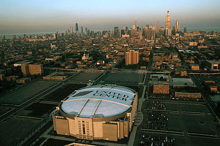 The United Center UC-aerial