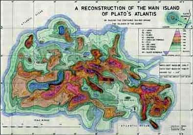 SURVEY OF ATLANTIS:The Azorean island group was separated and surrounded by a net of submarine valleys that had all the hall-marks of having once been river valley's on the surface:WHERE DO YOU THINK THE NAME ATLANTIC OCEAN CAME FROM ?  PlatosAt100