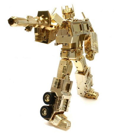 منتجات من الذهب الخالص للإستعمال البومي Gold-optimus-prime