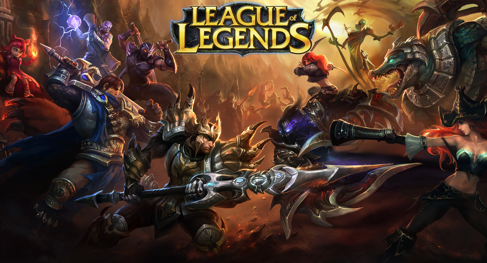 League of Legends (LOL) Logo-League-of-Legends