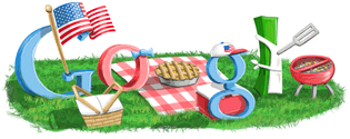 โลโก้ google 2009 เกือบทั้งหมดในปีนี้ (ห้ามพลาด) July4th09