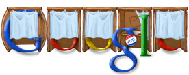 جوجل وشعاراتها Doodles Electionday2008