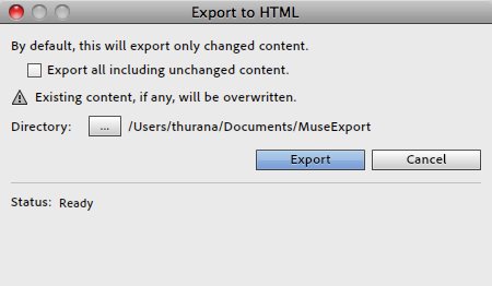 آموزش ساخت سایت شخصی بدون کدنویسی با نرم افزار Adobe Muse 08b_Export-to-HTML