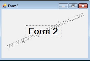 VB De Formlar Arası Şifreli Geçiş Sifre_prog2