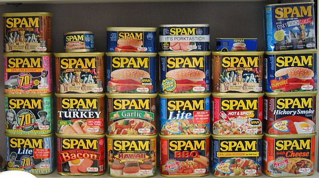 You thought this was going to be important, but it's just Mmmmm-Spam