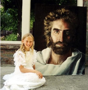 اللهم صل على نور الله الحى القيوم القادر على كل شىء Akiane-kramarik