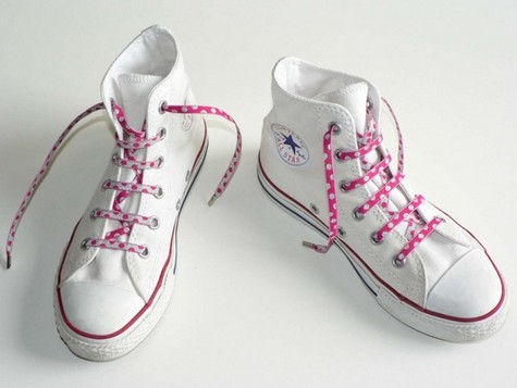  كونفارس بنات ولا احلى Converse-lacets-pois-rose