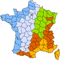 calendrier semis Carte-climats-de-france