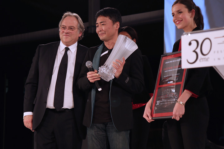 Kazunori Yamauchi reçoit le “Grand prix de la créativité” au 30e Festival Automobile International I1swm1UnorGvUuB