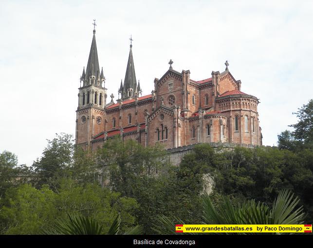 Covadonga, la batalla donde 300 cristianos vencieron al poderoso ejército del islam COVADONGA%20BASILICA