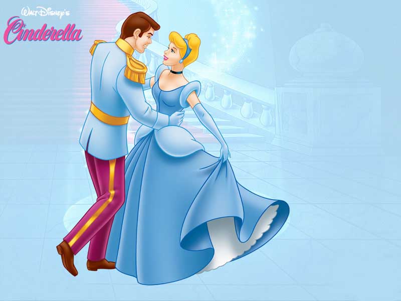 قصة اميرات ديزنى الاولى وقصص التلوين ومسابقات اميرات ديزنى  Cinderella_and_Charming