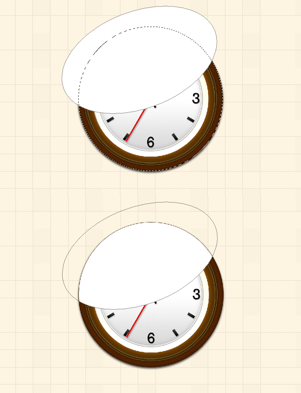 اول درس اجنبي يوضع في المنتدي {طريقة عمل ساعة حائط} Wall-clock-step11-01