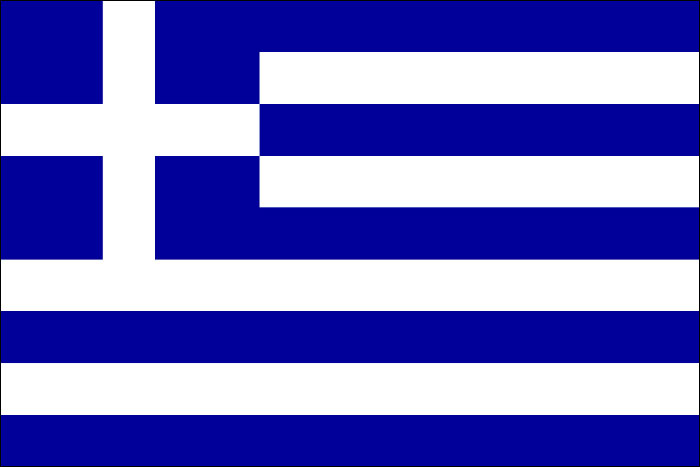 المنتخبات المتأهلة الى جنوب افريقيا والمجموعاتها والمواجهاتها القادمه في كاس العالم Greece_Flag