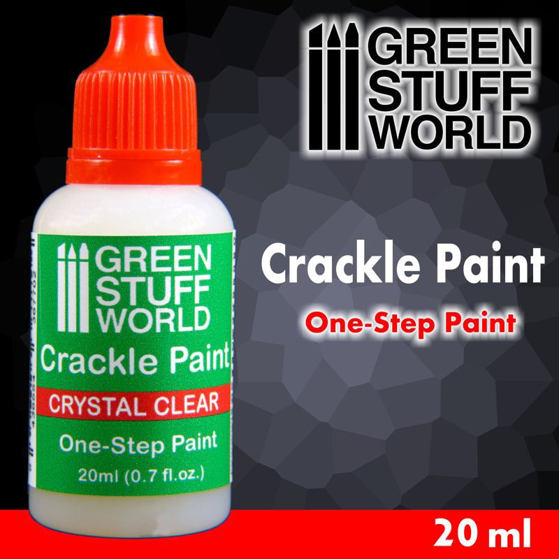 News Green stuff world Crystal-clear-crackle-paint-20ml