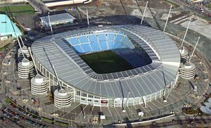 Manchester City. Stade-manchester