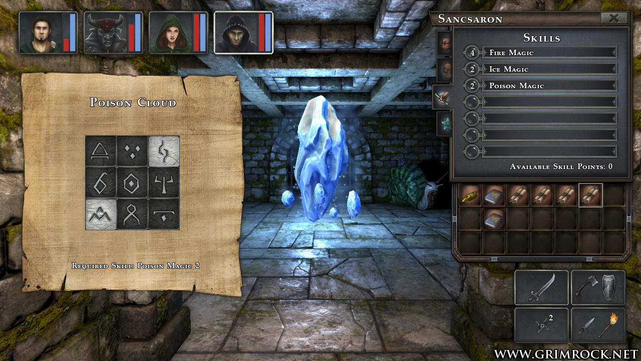 LEGEND OF GRIMROCK - Dungeon Master like  Gui_shot2