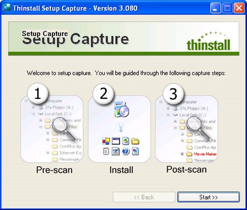 Thistall Virtualization Suite (portable) Thinstall-01