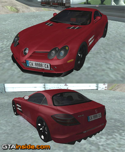 مجموعة سيارات مرسيدس للعبة san andreas 2007_Mercedes-Benz_SLR_722_