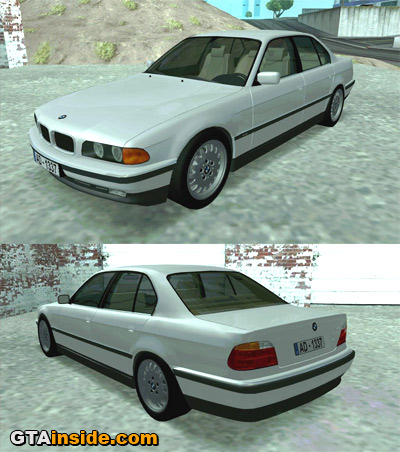 مجموعة سيارات BMW للعبة gta san andreas BMW_730i_e38