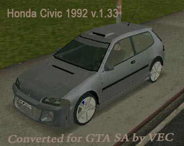 ~*¤®§(*§ -- غرائب وعجائب حمل ما تشاء ل GTA sanandras + مفاجأة --§*)§®¤*~ HondaCivic