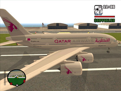 طائرات لبعض الدولة العربية لي gta san Qatar_Airways