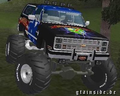 اكبر مكتبه سيارات ادخل واخختار لGTAsa Chevrolet_Blazer_K5_Monster