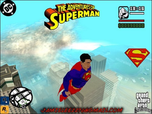 GTA:San Vice Beta 3 SUPERMAN_SA_BETA_v1.0