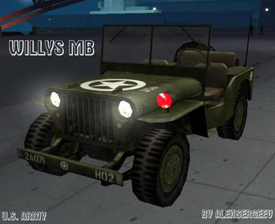  مجموعة من السيارات ل gta san andreas Willys_MB