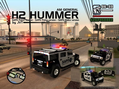 Hummer H2 AMG SUV SAPD Police Hummer_H2_AMG_SUV_SAPD_Police