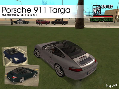 | 50 Véhicules pour Basse ConFiG | Porsche_911_Targa