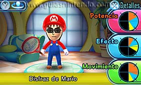 Mario Tennis Open: Disfraces desbloqueables Equi_pers_01a